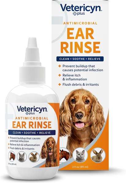 Vetericyn Plus Antimicrobial Pet Ear Rinse