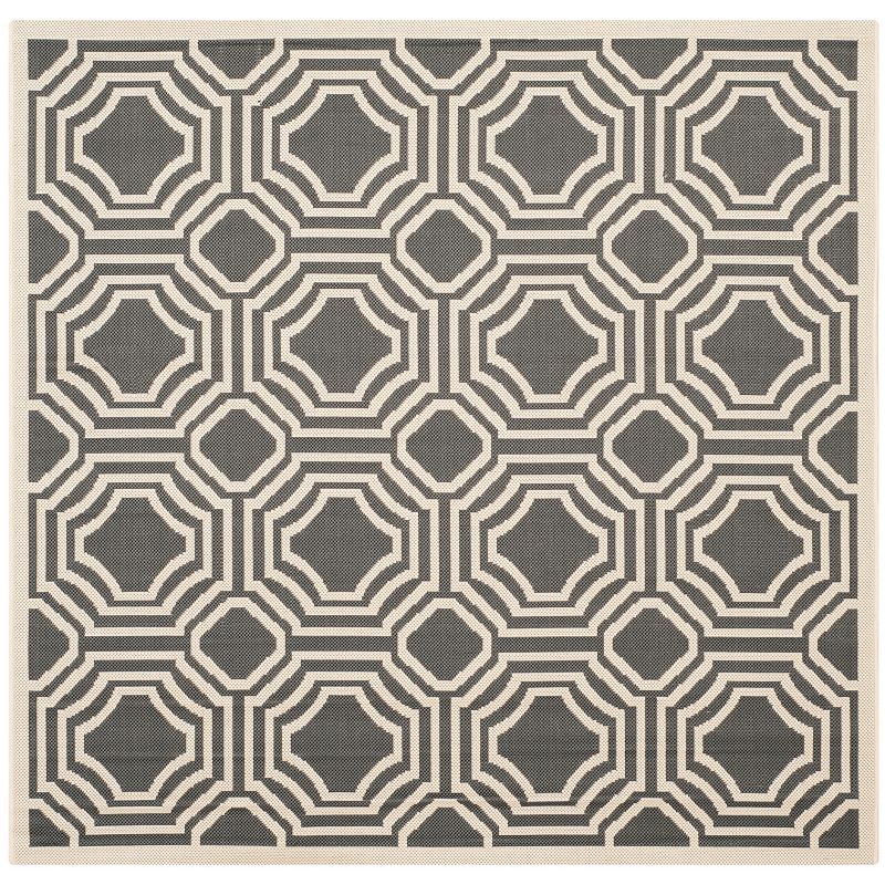 Safavieh Courtyard Geo Indoor Outdoor Rug