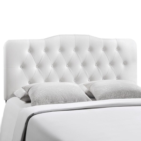 Porch and Den Hawkins King Vinyl Headboard - - 20461327