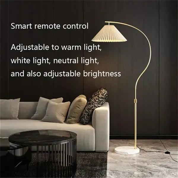 63 Inches Arched Floor Lamp for Bedrooms and Living Rooms