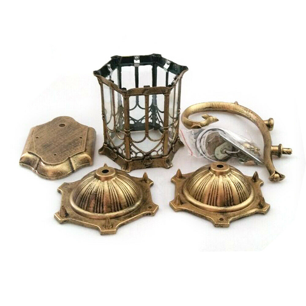 TFCFL Retro Outdoor Exterior Wall Lantern Lamp Light Fixture Sconce Porch Light