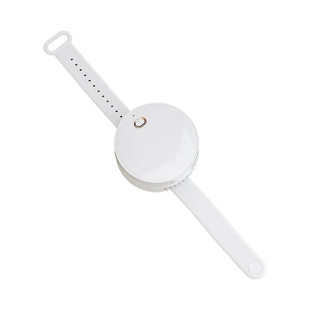 Portable wrist fan leafless usb rechargeable 3 speed