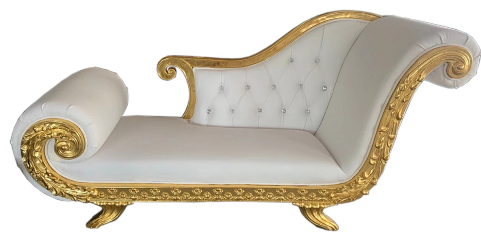 Infinity 78.74 quotRight side Chaise Lounge   Victorian   Indoor Chaise Lounge Chairs   by Infinity Furniture  Houzz