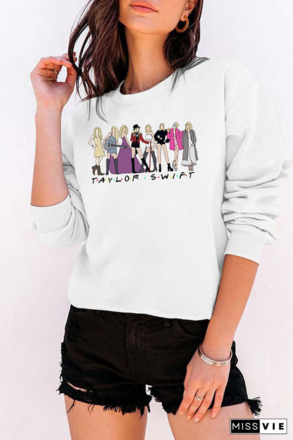 Taylor Eras Classic Crew Sweatshirt Wholesale