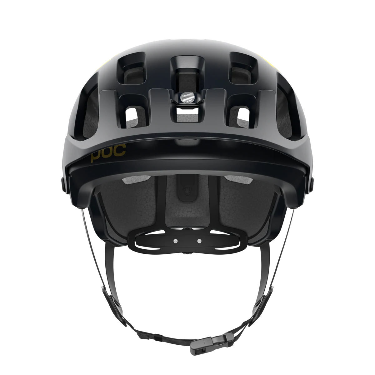 POC Tectal MTB Helmet - Fabio Edition - Uranium Black Matt-Gold