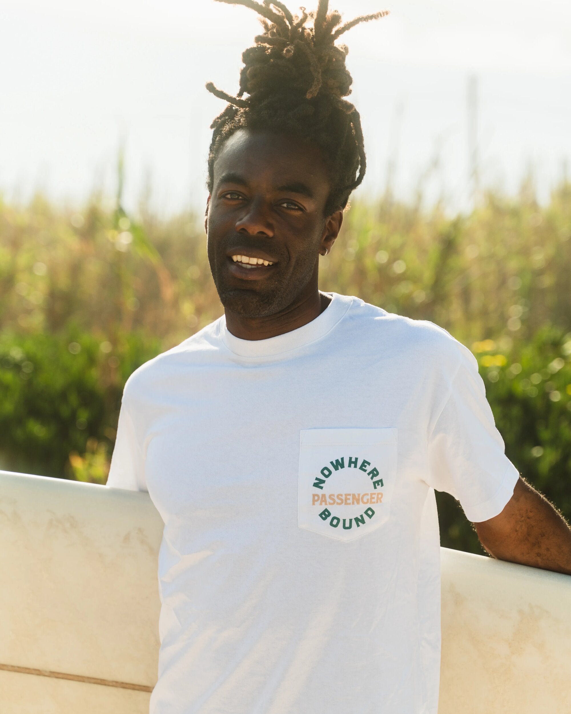 Cabin Recycled Relaxed Fit T-Shirt - White