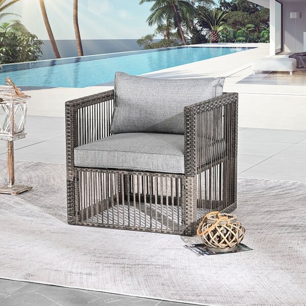 Patio Festival Y23 Outdoor Wicker Chair and Table Collection