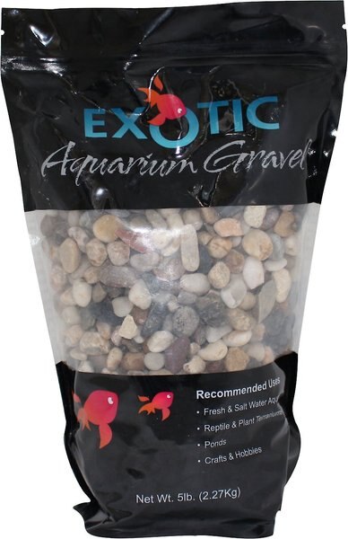 Exotic Pebbles Natural Washed Mixed Gravel