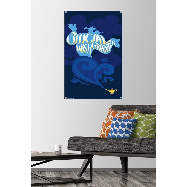 Trends International Disney Aladdin Genie Unframed Wall Poster Prints