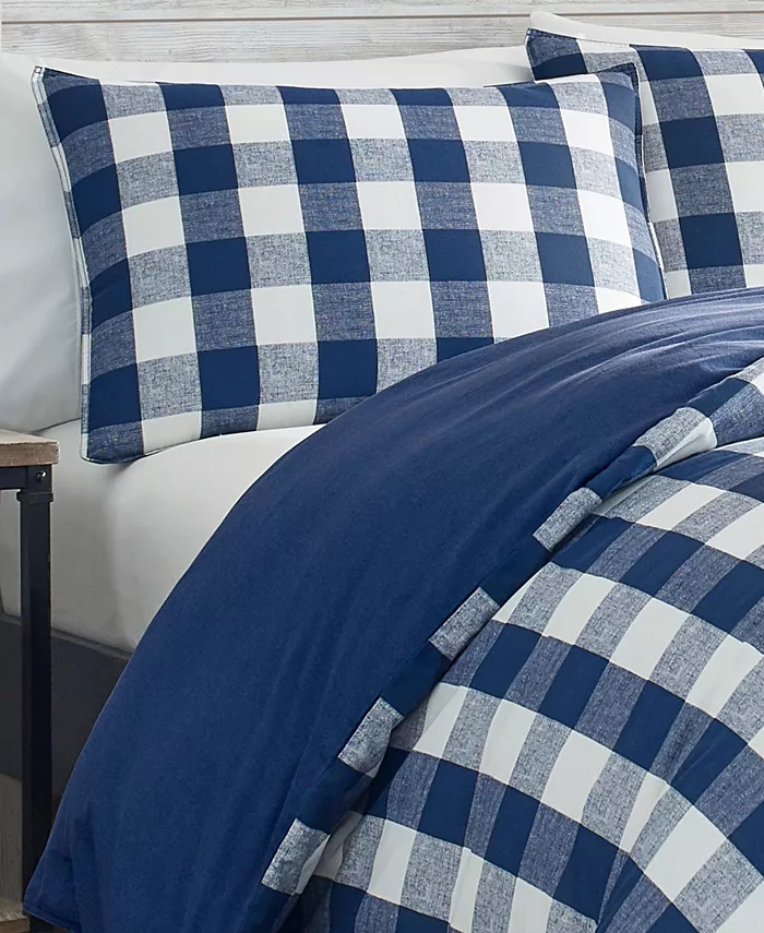 Eddie Bauer Lakehouse Plaid Full Queen Comforter Set