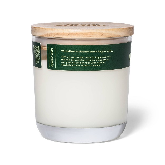 Citrus amp Basil 100 Soy Wax Candle