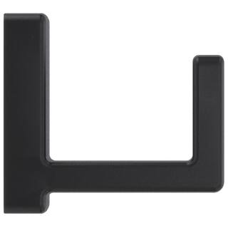 Pfister Deckard Single Robe Hook in Matte Black BRH-DA1B