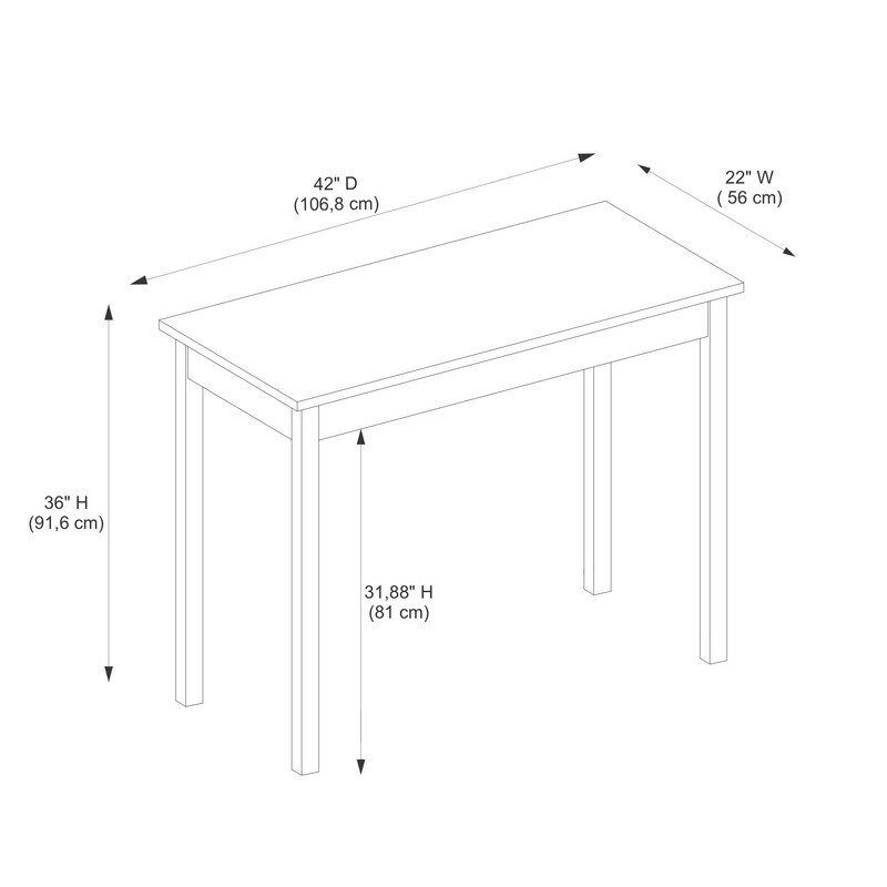 Speakeasy Espresso 3 Piece Dinette Set