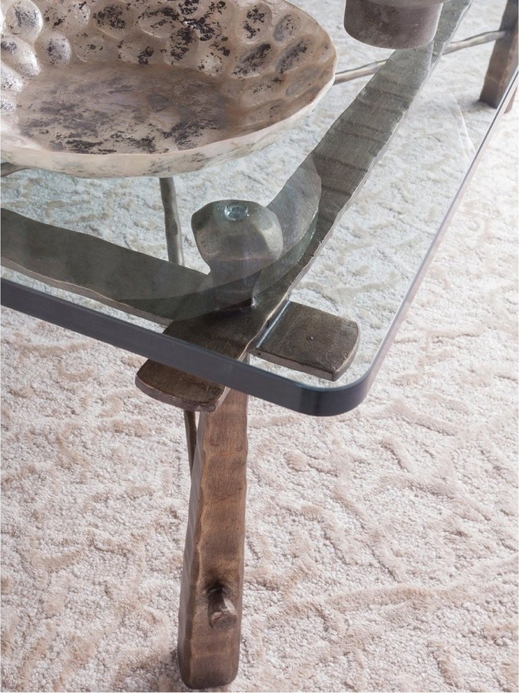 Cortona Rectangular Cocktail Table   Contemporary   Coffee Tables   by HedgeApple  Houzz