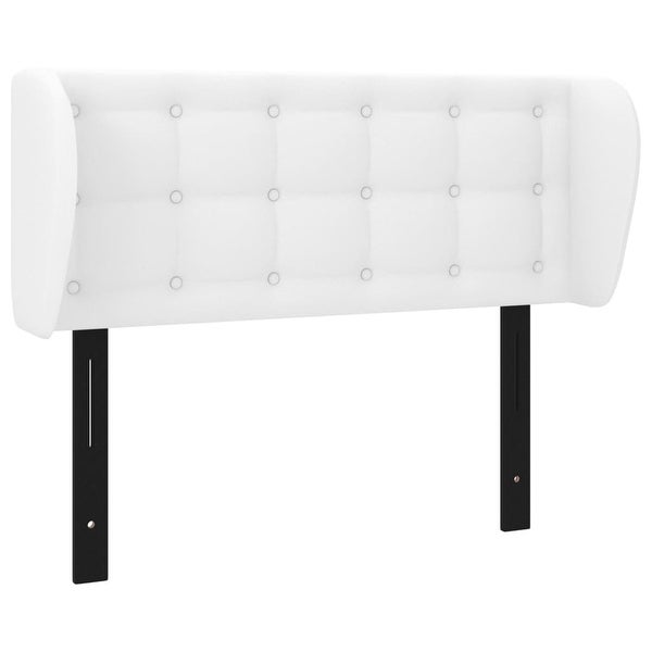 vidaXL Headboard with Ears Black 40.6