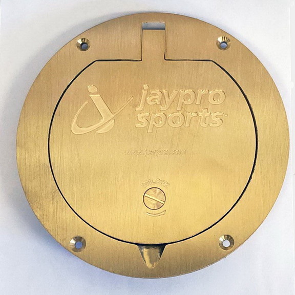 Jaypro PVB 711 Floor Sleeve Replacement Brass Cove...