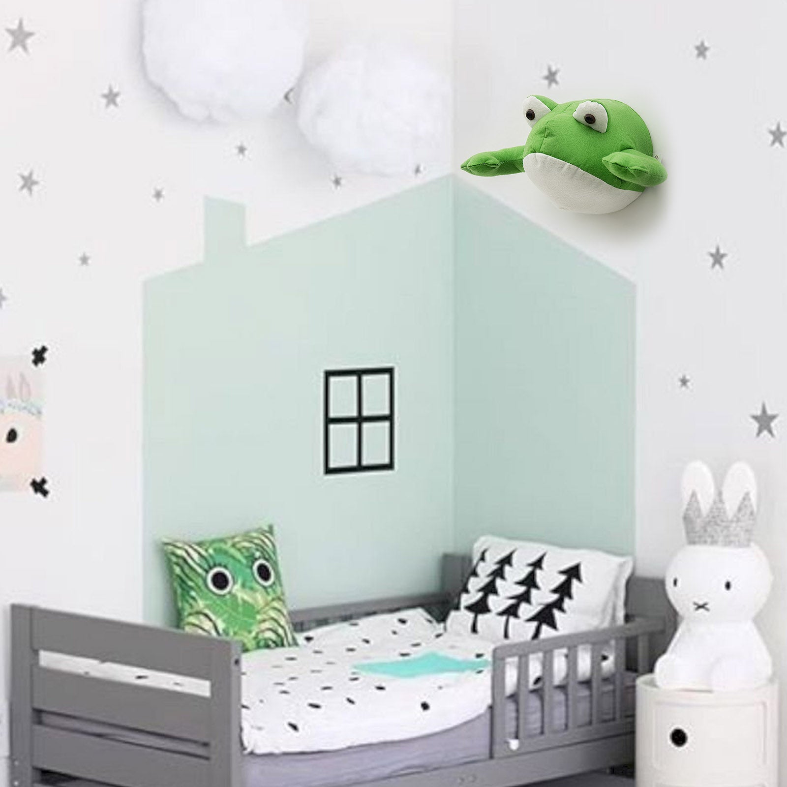 Handmade Cute Frog Wall Decoration  T18116