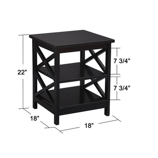 Preston 'X' Frame Side Table