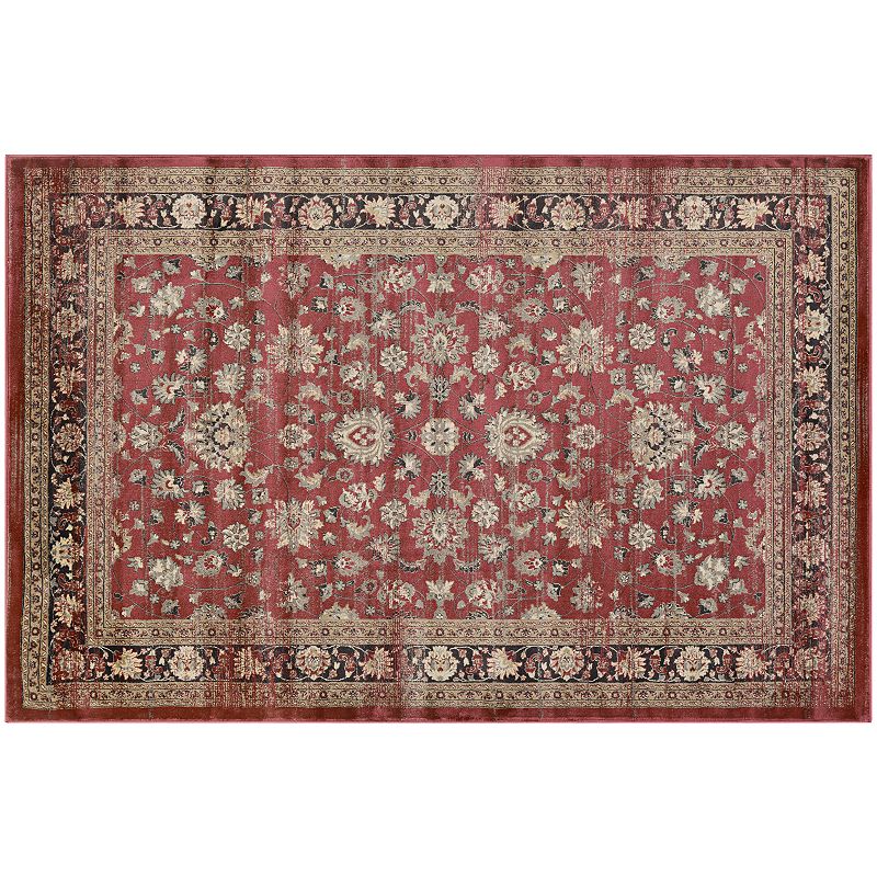 Couristan Zahara Farahan Amulet Framed Floral Rug