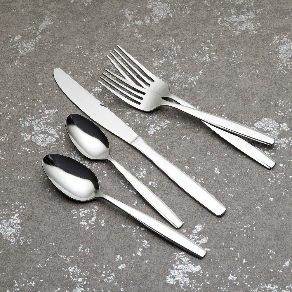 Ornative AMIAS 18/0 Stainless Steel 20 Pieces Flatware Set   10.63\