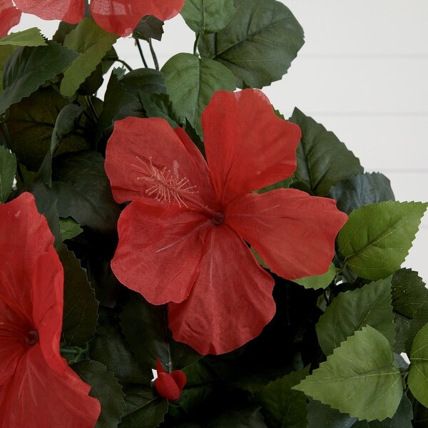 3' Artificial Hibiscus Tree