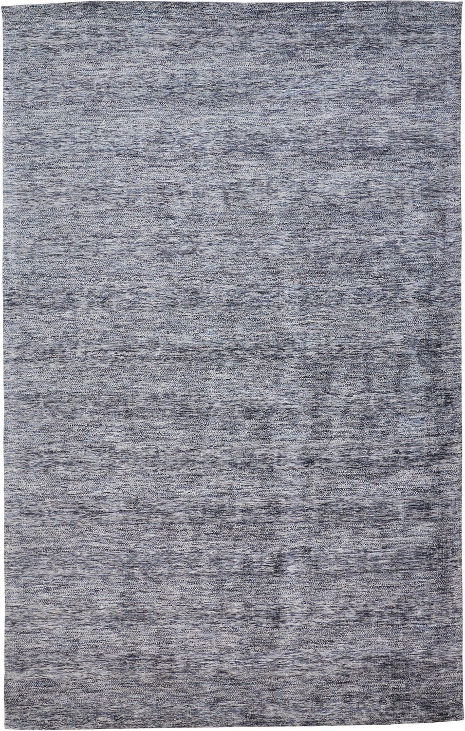 Pearl Hand Woven Blue and Gray Rug by BD Fine