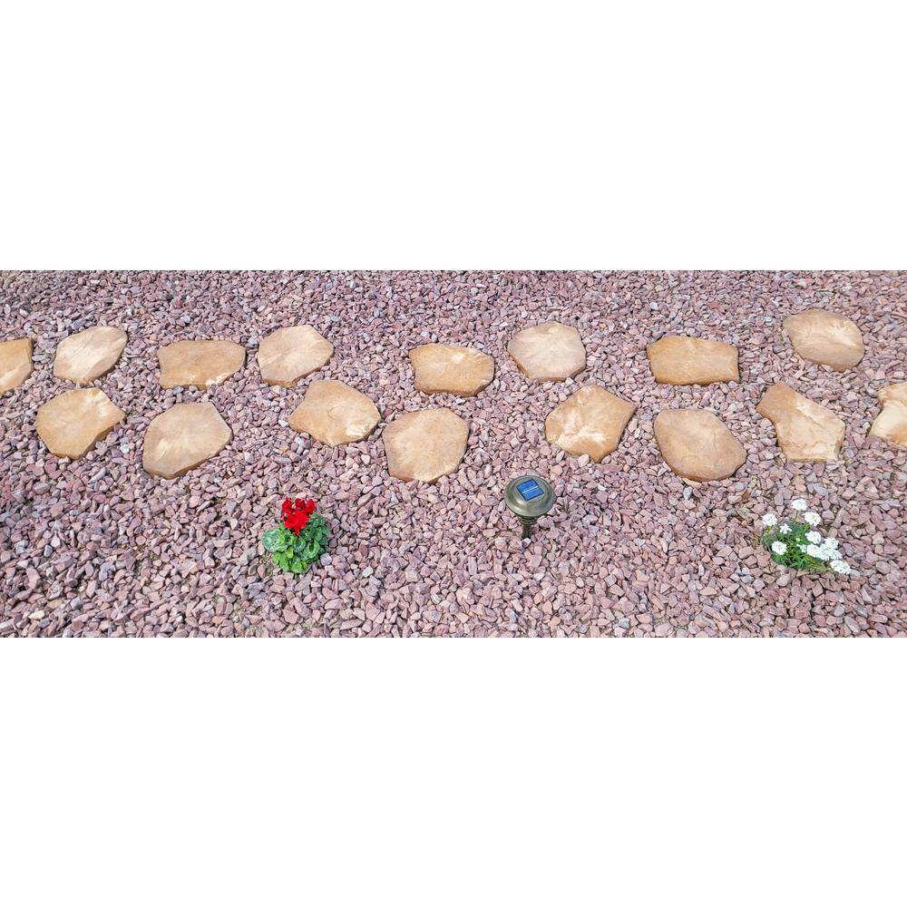 Classic Stone Earth Irregular Concrete Stepping Stone Pathway Pack (32-Piece) 100085621