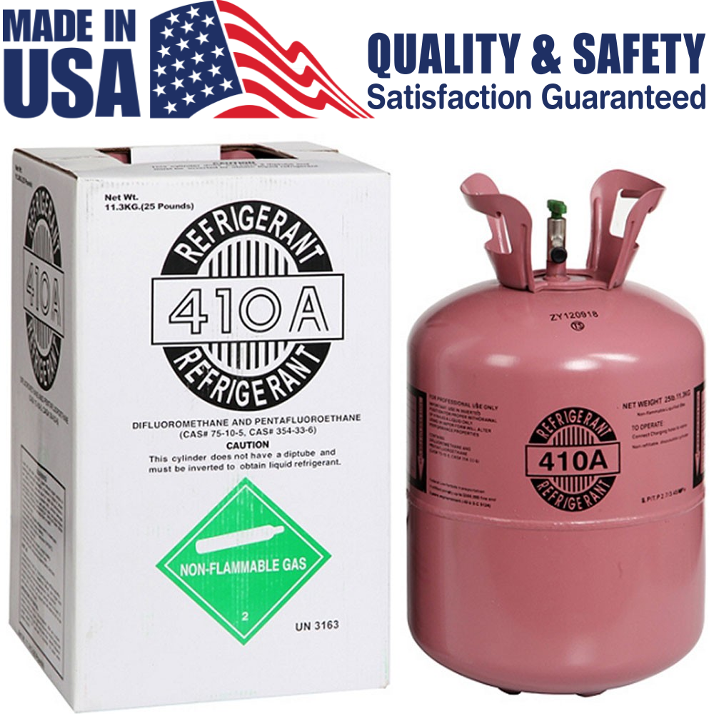 R410a refrigerant 25LB CYLINDER NEW FACTORY SEALED!!