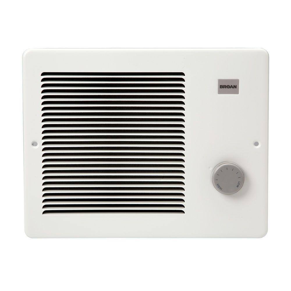 Broan-NuTone 1000-Watt Front-Mountable Wall Heater in White 170