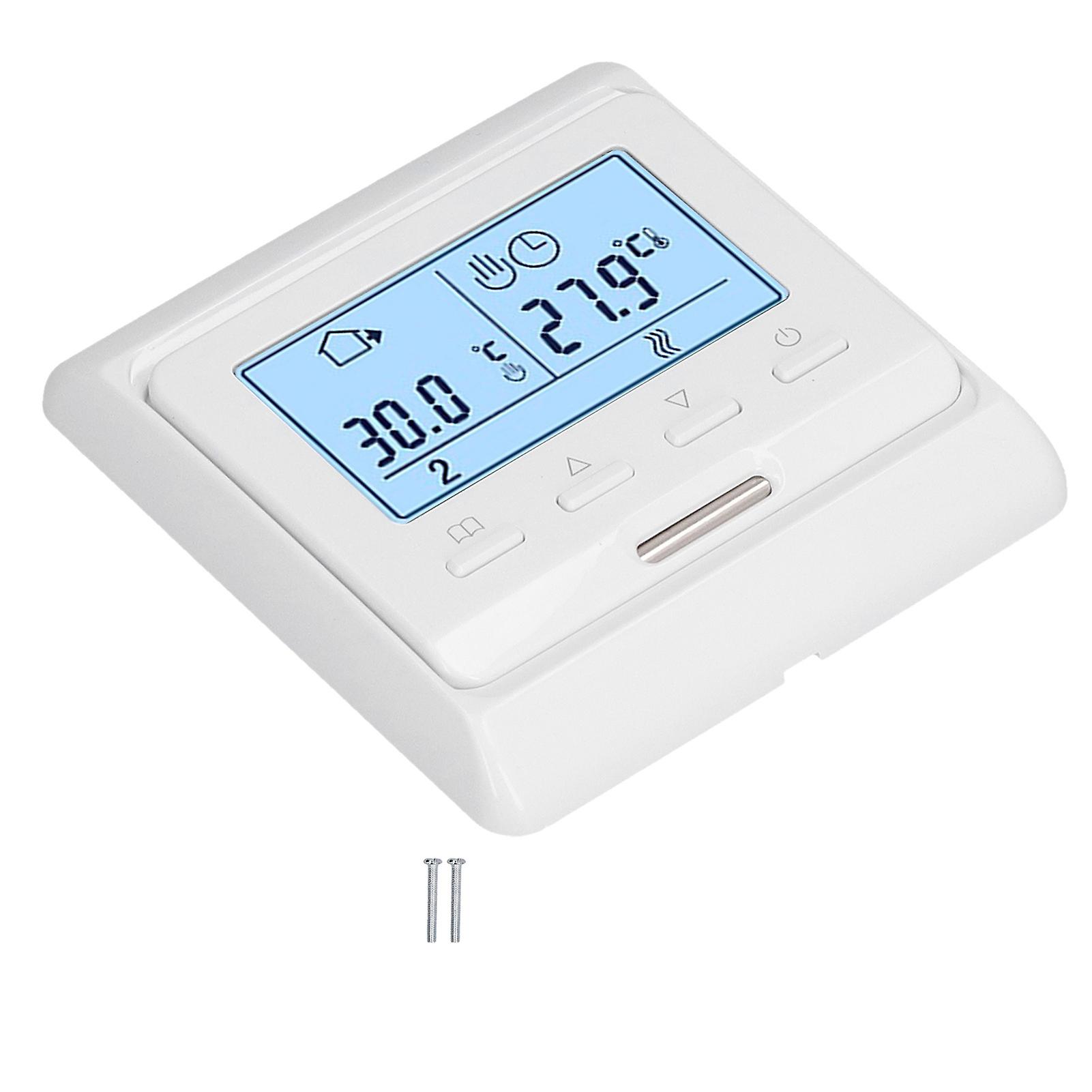 Me5503 Programmable Thermostat Lcd Smart Thermostat For Floor Heating Water Heating