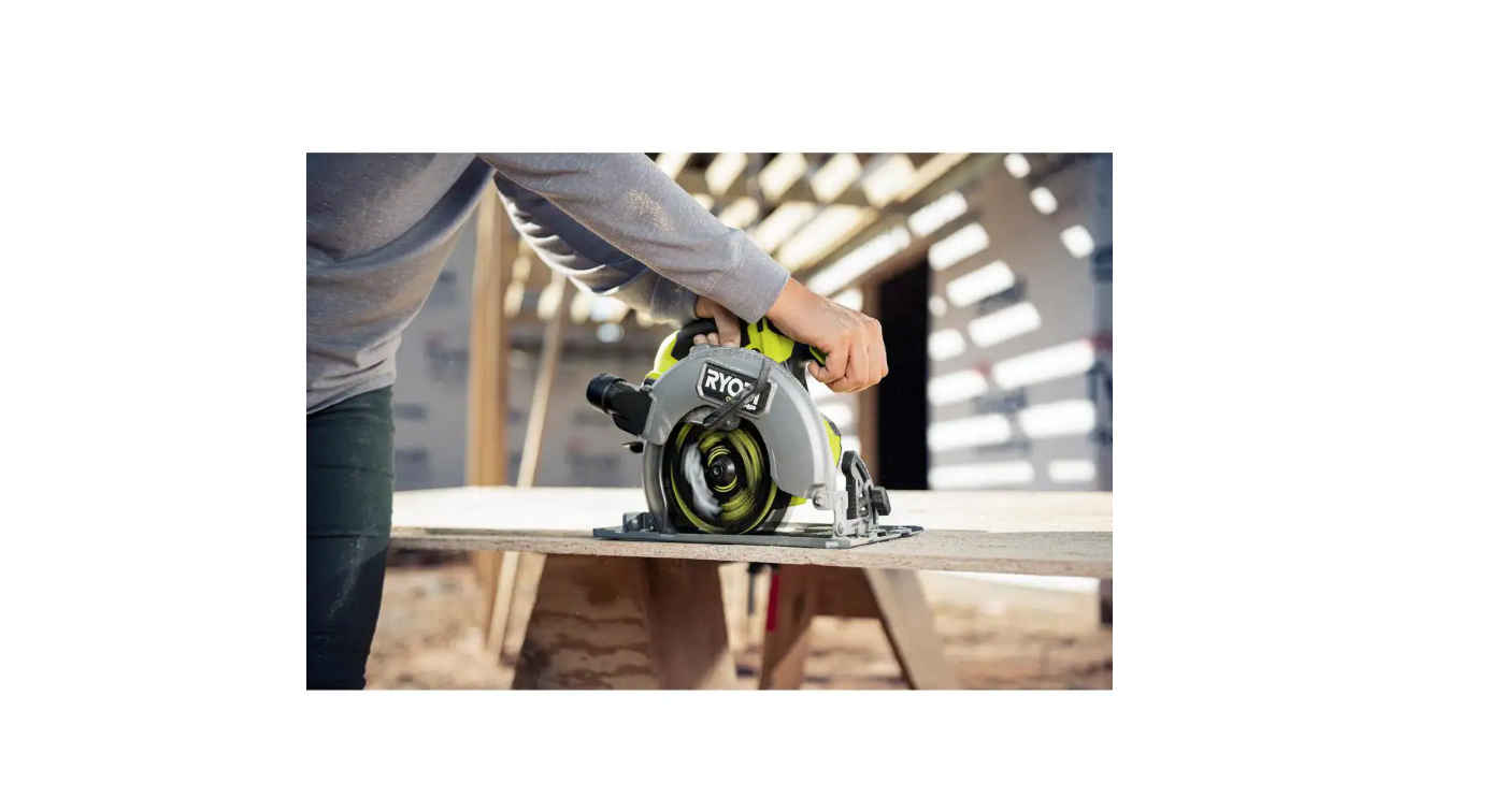 RYOBI PBLCS300B ONE+ HP 18V Brushless Cordless 7-1/4 in. Circular Saw (Tool Only)