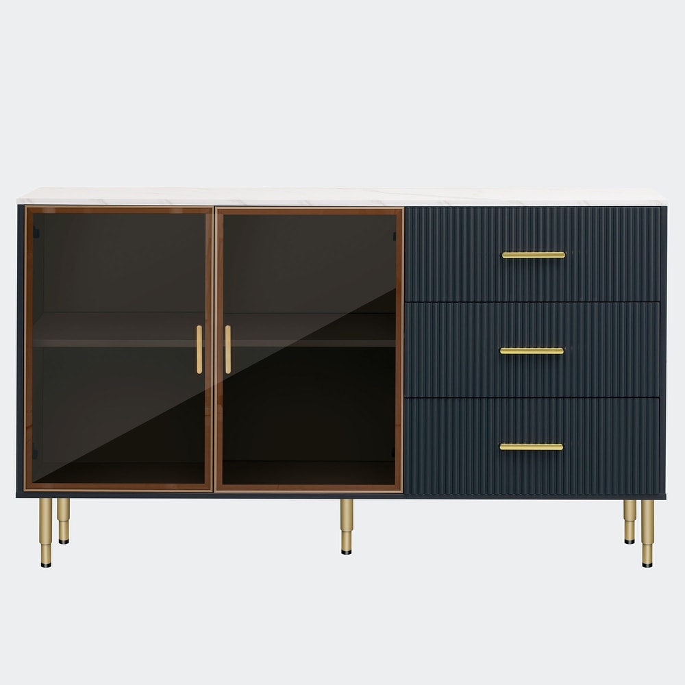 Sideboard MDF Buffet Cabinet