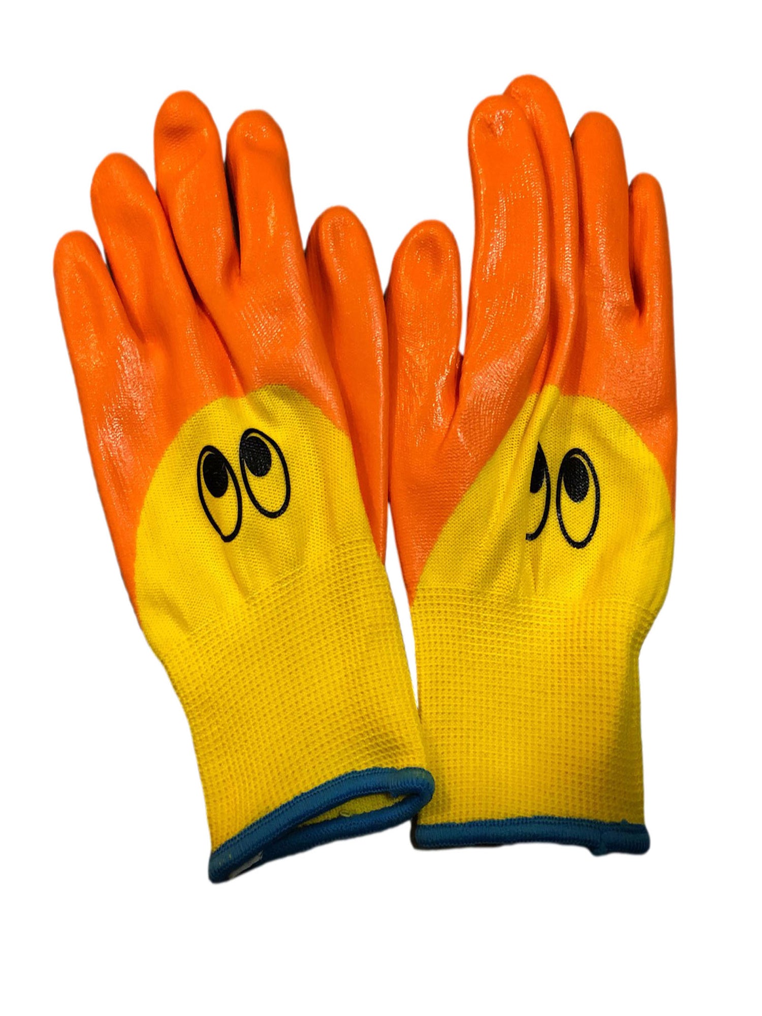 Spring hue Children Gardening Safety Gloves, Waterproof Non-slip Handwork Gloves