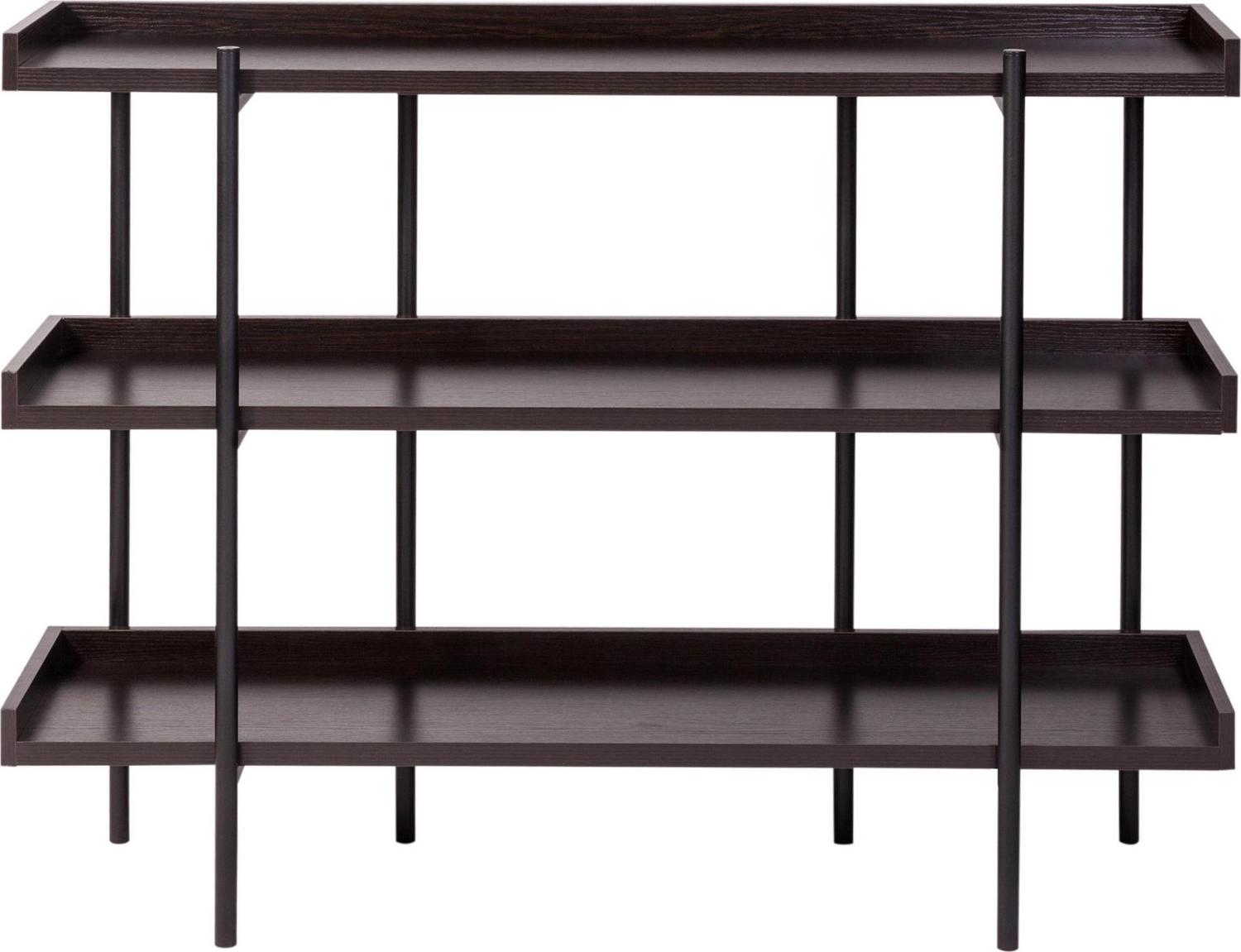 OneSpace 13.5 W x 47.25 D x 36.25 H 3-Shelf Unit， Espresso