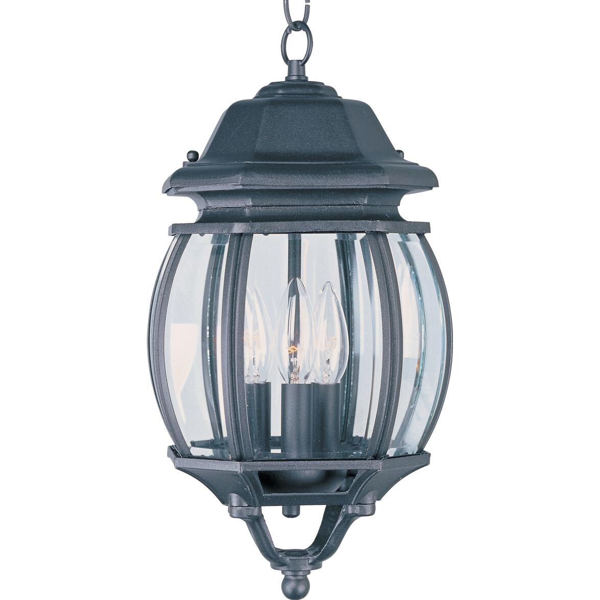 Maxim Crown Hill Three Light 19-Inch Outdoor Hanging Lantern