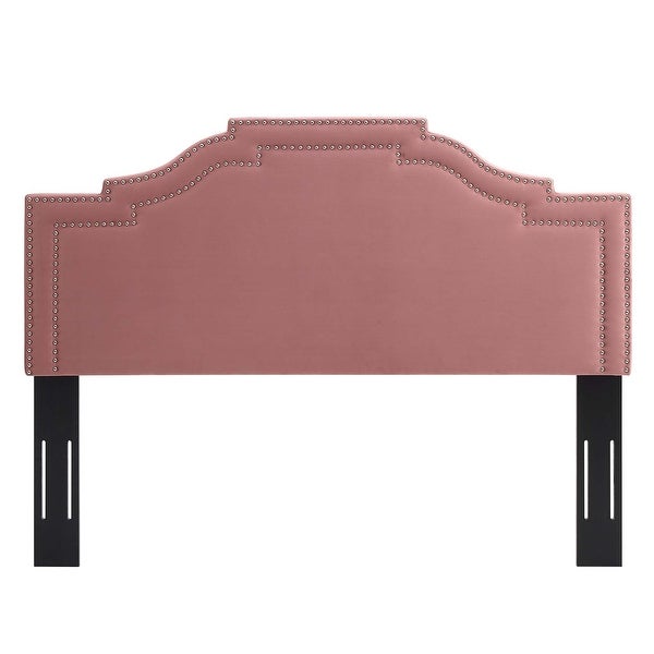 Lucia Twin Performance Velvet Headboard - - 33066608