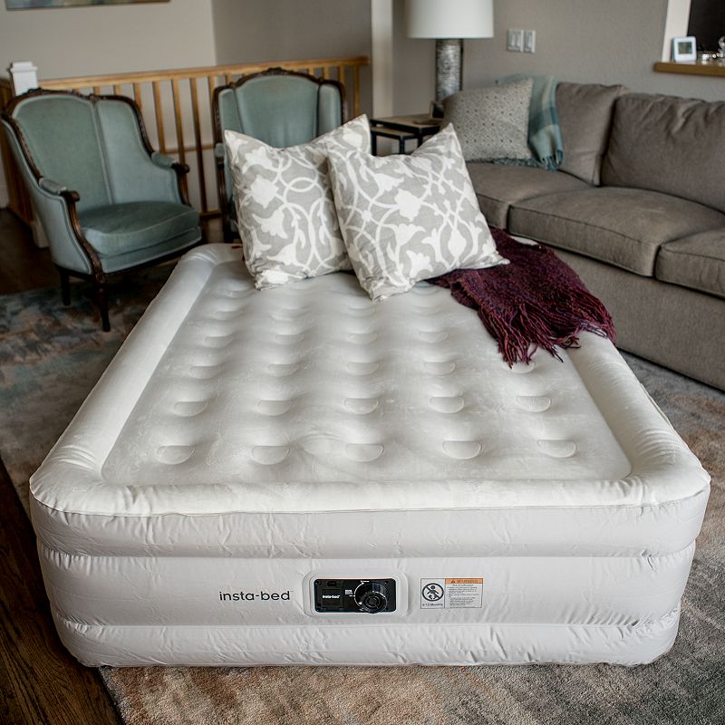 Insta-Bed 18-in Queen Air Mattress and Internal Pump