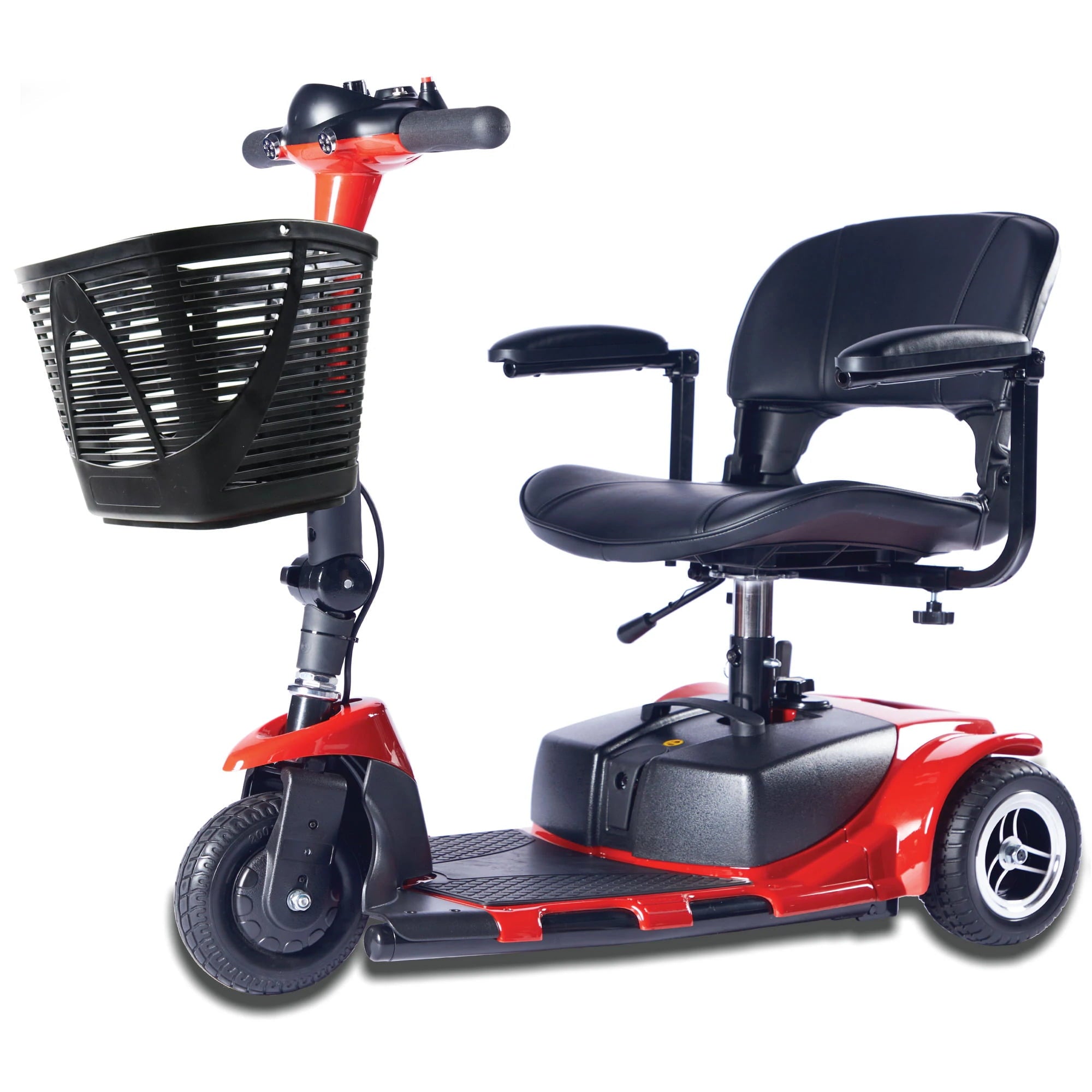 Zip'r Roo 3-Wheel Travel Mobility Scooter, Red