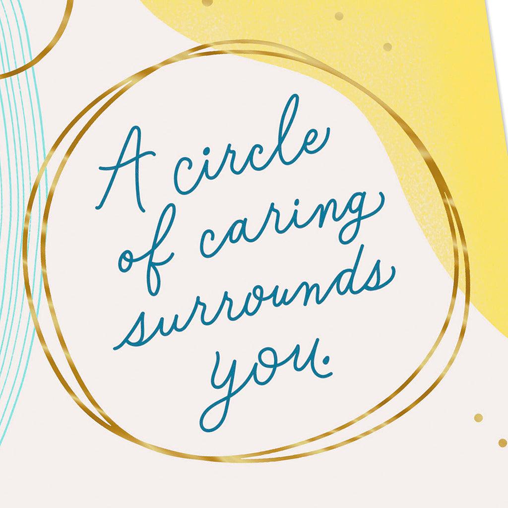 Hallmark  A Circle of Caring Surrounds You Video Greeting Card