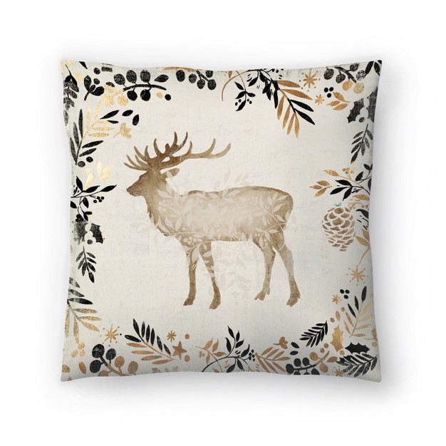 Dasher By Pi Holiday Collection Minimalist Throw Pillow