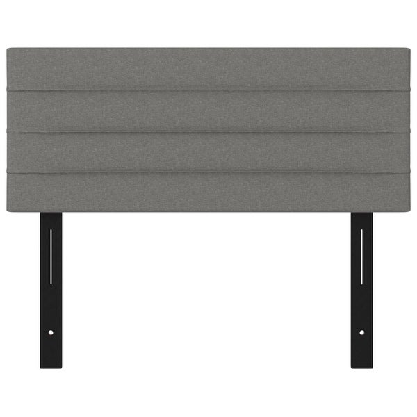 vidaXL Headboard Dark/Light Gray 39.4