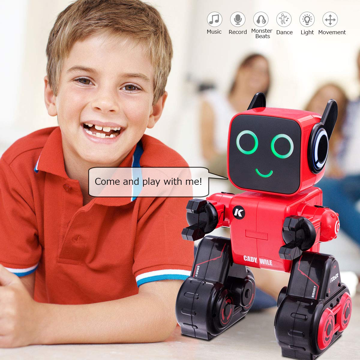 Wireless Remote Control Robot, RC Robot Toy Senses Gesture