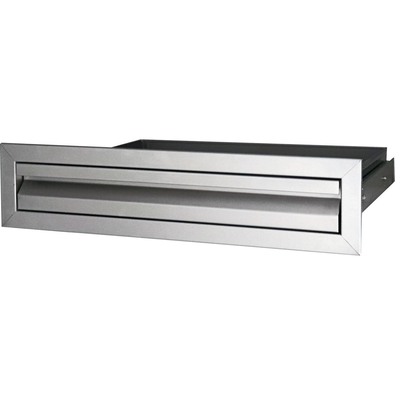 RCS Valiant Series 25 X 6-Inch Stainless Steel Single Access Drawer