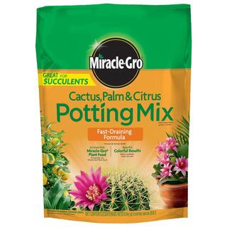 Miracle-Gro 8 Qt. Cactus Palm and Citrus Potting Mix 72078500