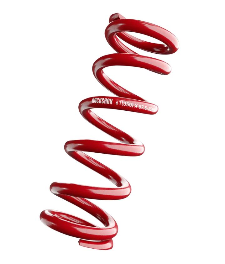 RockShox Metric Coil Rear Shock Spring - 134mm - Red