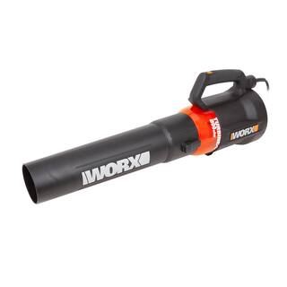 Worx 135 MPH 800 CFM 12 Amp Electric Leaf Blower Most Powerful WG521