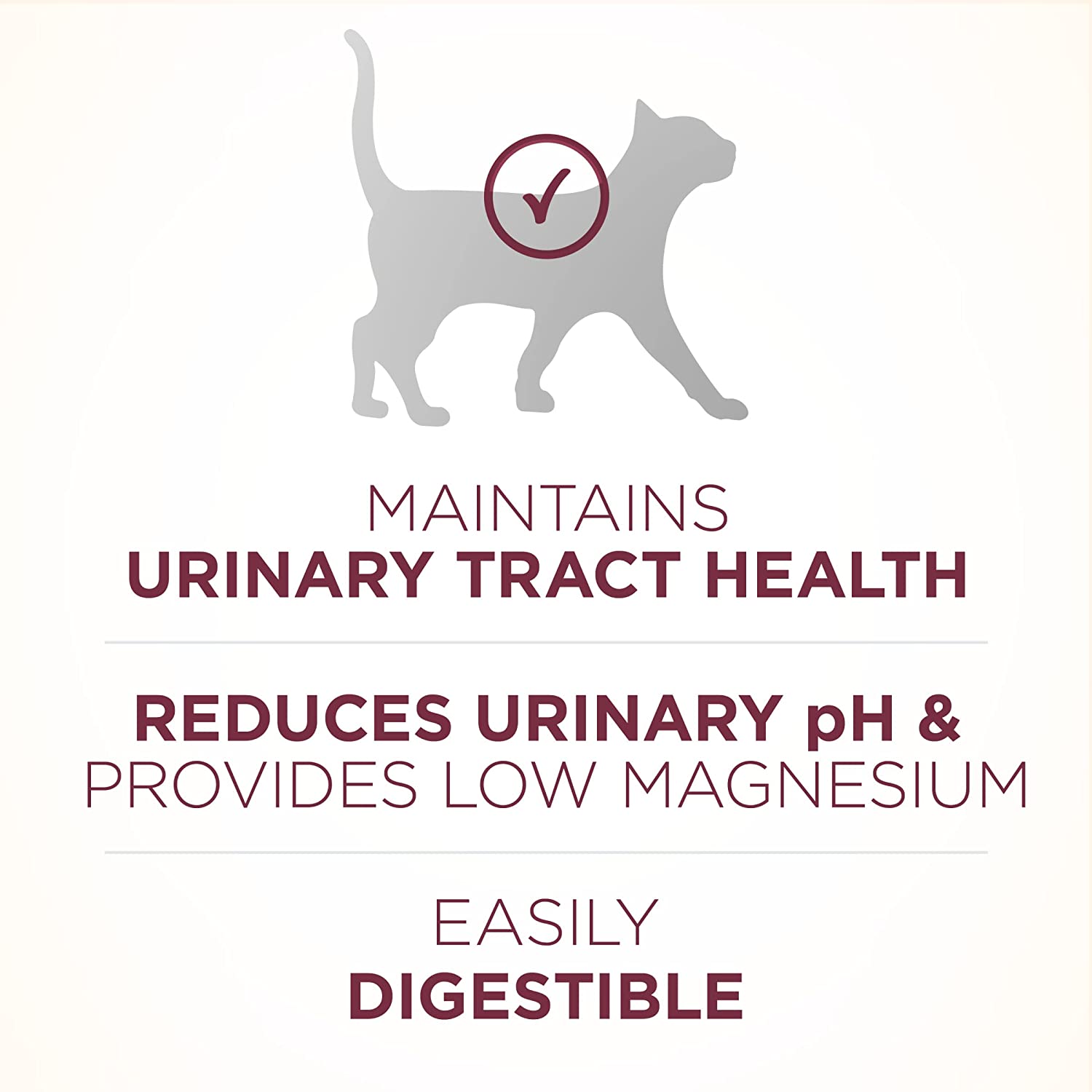 Purina ONE Urinary Tract Health High Protein， Natural Adult Dry Cat Food and Wet Cat Food 7 lb. Bag