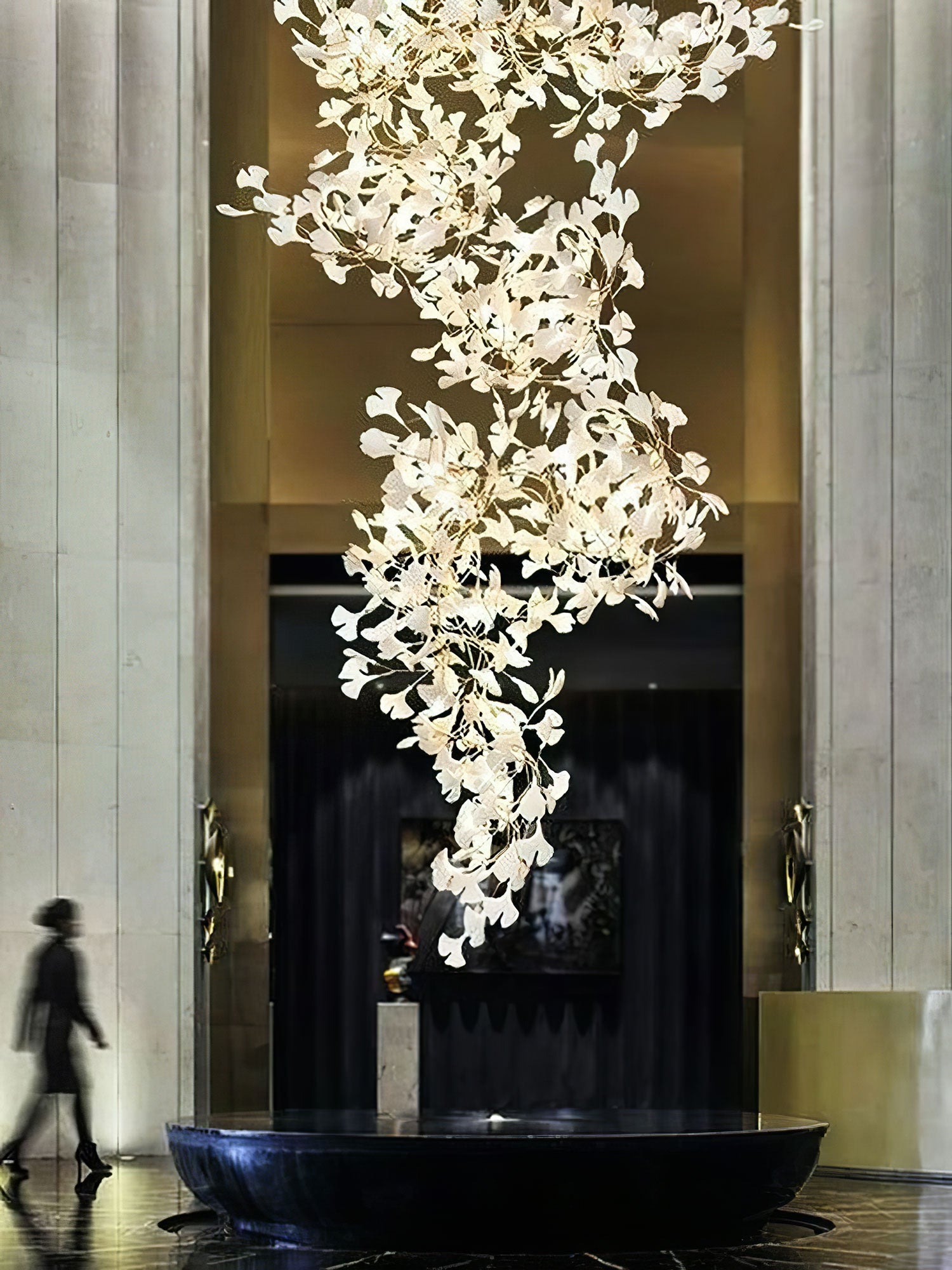 Gingko Chandelier F