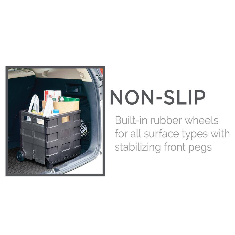 Simplify Tote and Go Collapsible Polypropylene Utility Cart 25502