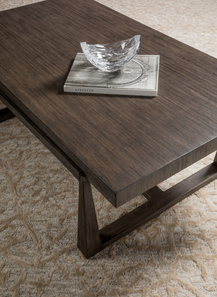 Grantland Rectangular Cocktail Table   Transitional   Coffee Tables   by Lexington Home Brands  Houzz